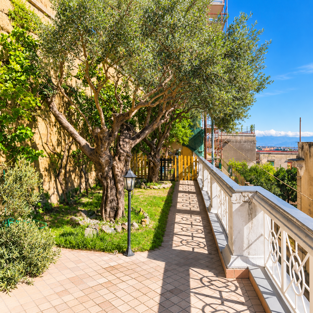 Giardino e passeggiata panoramica di Nanà Home